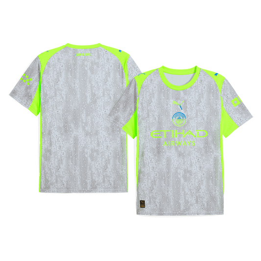 Camiseta Manchester City 2025/26 Tercera Equipación - Versión Hincha