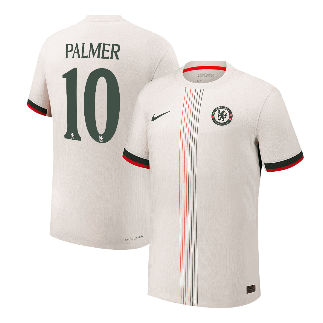 UCL Camiseta Auténtica Palmer #10 Chelsea 2025/26 Segunda Equipación - Versión Jugador