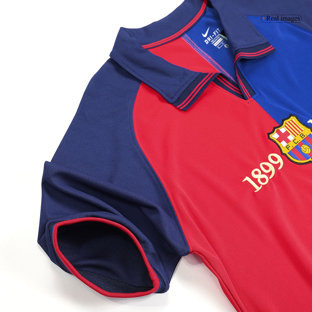 Camiseta Retro 1999/00 Barcelona Primera Equipación - Vista 4