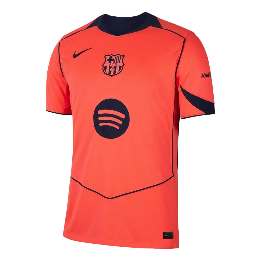 UCL Camiseta F. De Jong #21 Barcelona 2025/26 Tercera Equipación - Versión Hincha - imagen 12