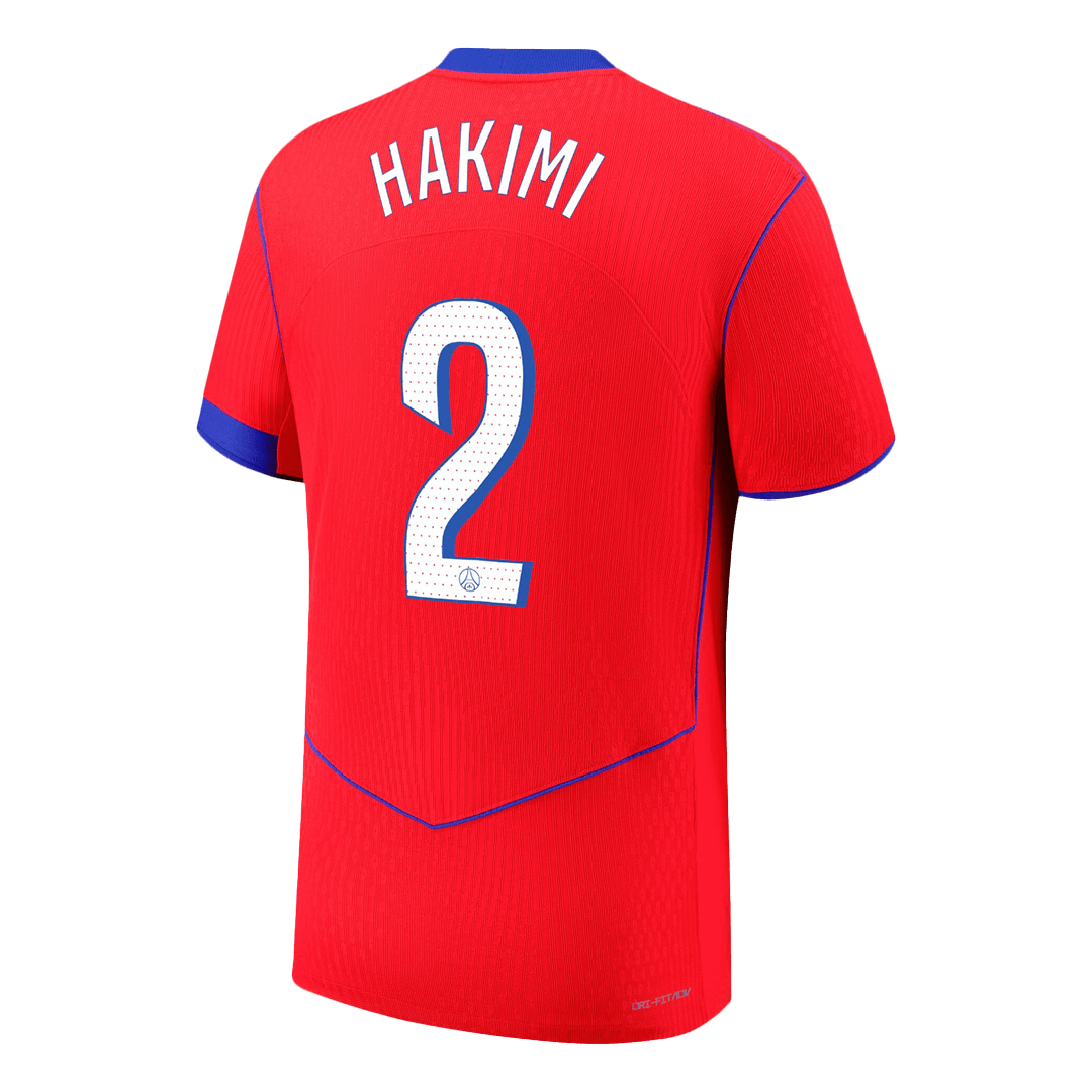Camiseta Auténtica Hakimi #2 PSG 2025/26 Tercera Equipación - Versión Jugador - Vista 8