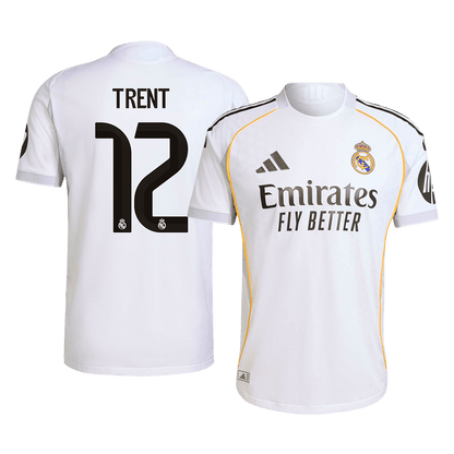 Camiseta Trent #12 Real Madrid 2025/26 Primera Equipación Hombre - Versión Jugador