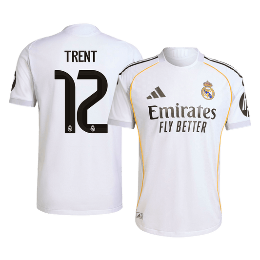 Camiseta Trent #12 Real Madrid 2025/26 Primera Equipación Hombre - Versión Jugador