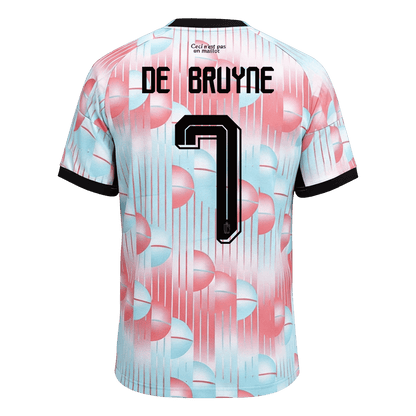 Camiseta De Bruyne #7 Bélgica 2026 Segunda Equipación Copa del Mundo - Versión Hincha - Vista 8