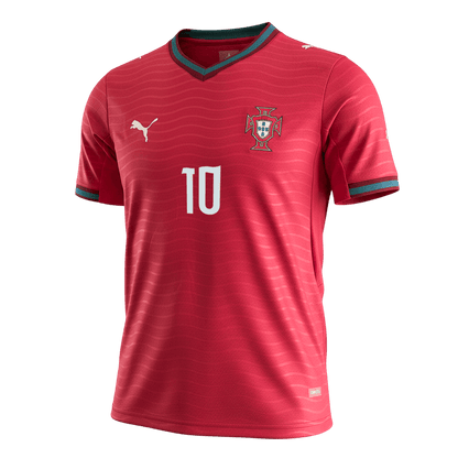 Camiseta Bernardo #10 Portugal 2026 Primera Equipación Copa del Mundo - Versión Hincha - Vista 8