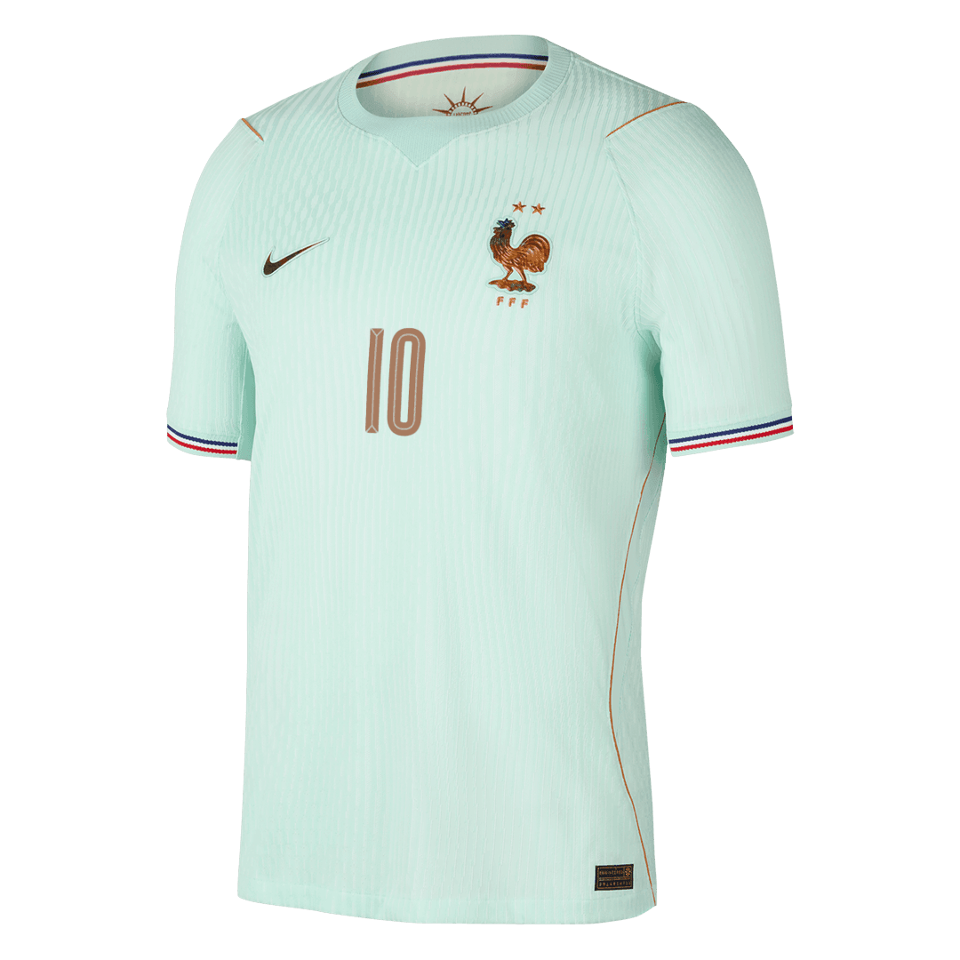 Camiseta Auténtica Mbappe #10 Francia 2026 Segunda Equipación Copa del Mundo - Versión Jugador - Vista 7