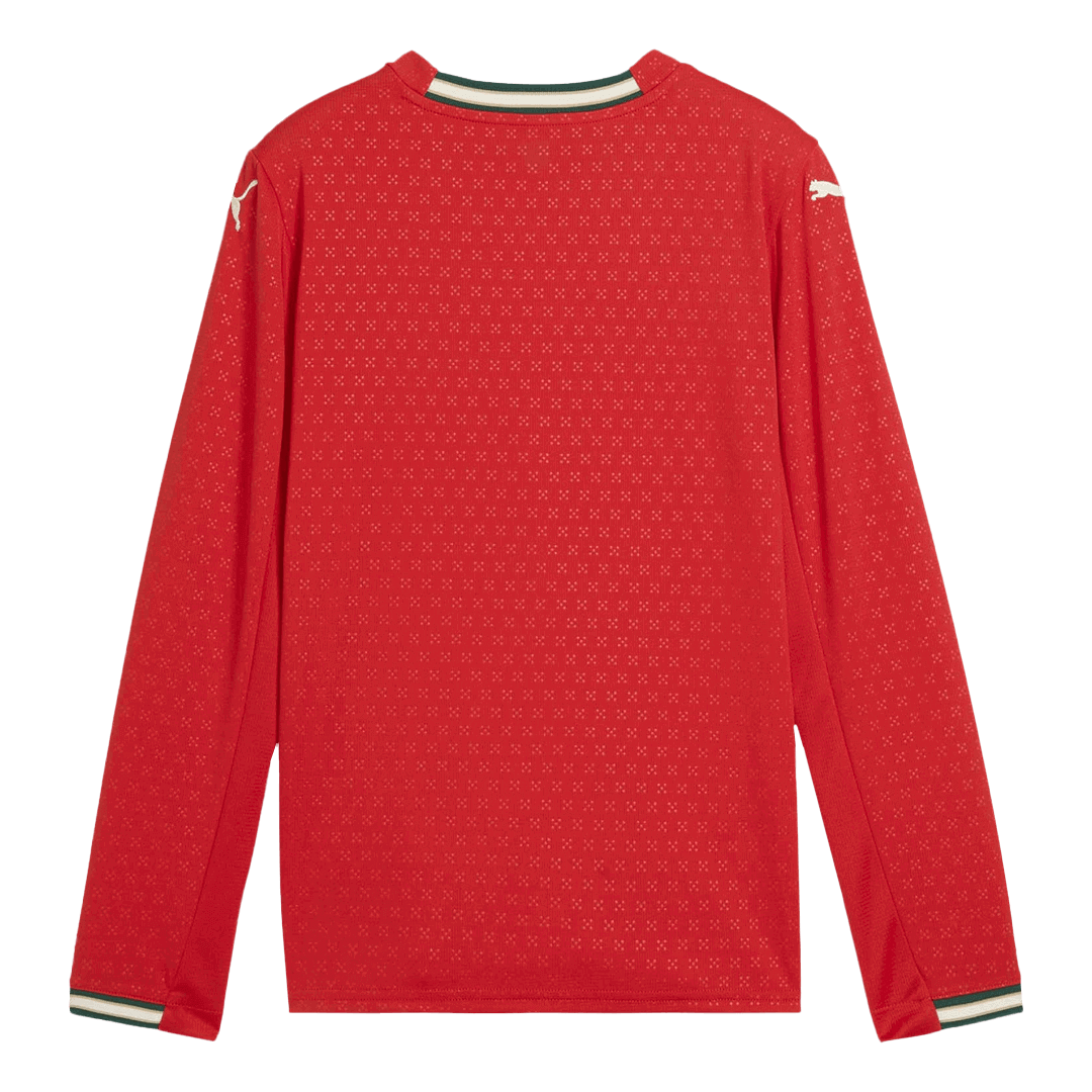 Camiseta Manga Larga Portugal 2025 Primera Equipación Hombre - Versión Hincha - Vista 2