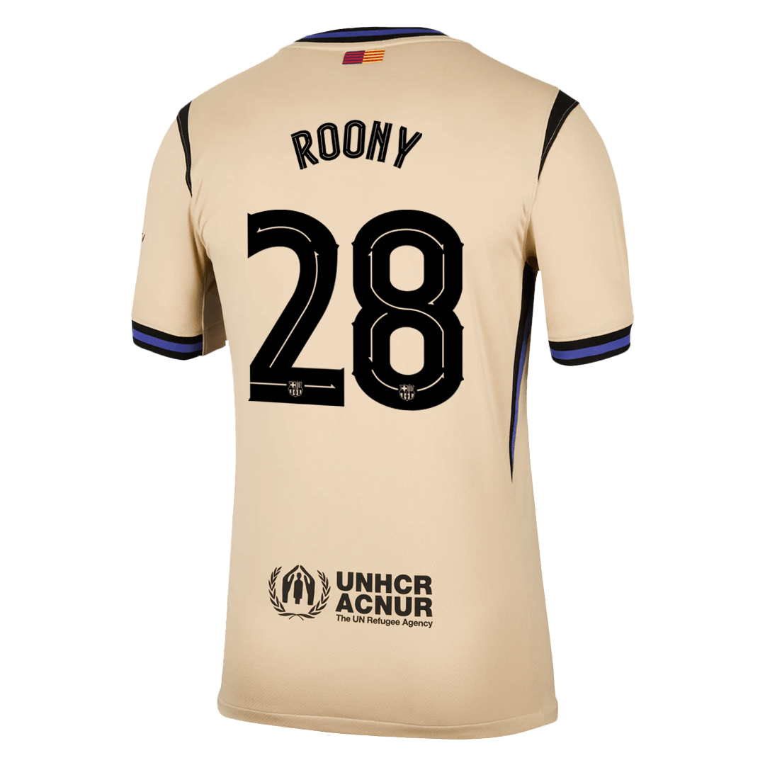 Camiseta Roony #28 Barcelona 2025/26 Segunda Equipación - Versión Hincha - imagen 13