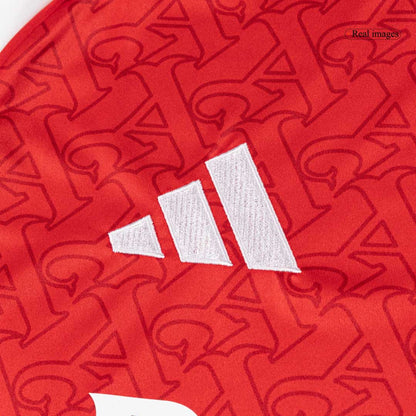 Camiseta Saliba #2 Arsenal 2025/26 Primera Equipación - Versión Hincha (Calidad Premium) - Vista 6