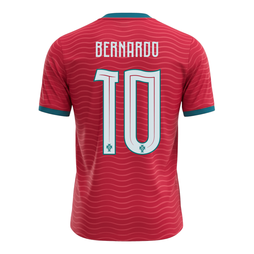 Camiseta Bernardo #10 Portugal 2026 Primera Equipación Copa del Mundo - Versión Hincha - Vista 7