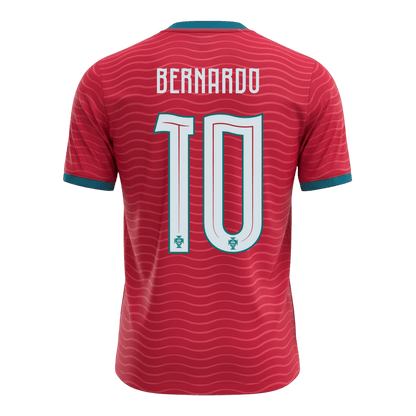 Camiseta Bernardo #10 Portugal 2026 Primera Equipación Copa del Mundo - Versión Hincha - Vista 7