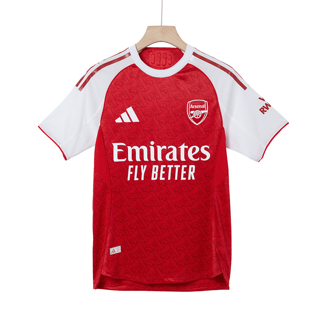 Camiseta Auténtica Saliba #2 Arsenal 2025/26 Primera Equipación - Versión Jugador - imagen 11