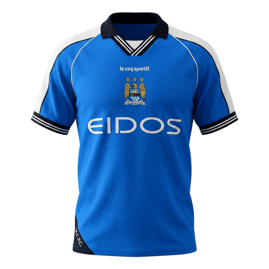 Retro 1999/01 Manchester City Primera Equipación