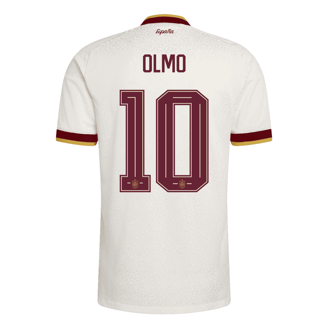Camiseta Auténtica OLMO #10 Spain 2026 Segunda Equipación Copa del Mundo -Versión Jugador