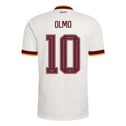Camiseta Auténtica OLMO #10 Spain 2026 Segunda Equipación Copa del Mundo -Versión Jugador