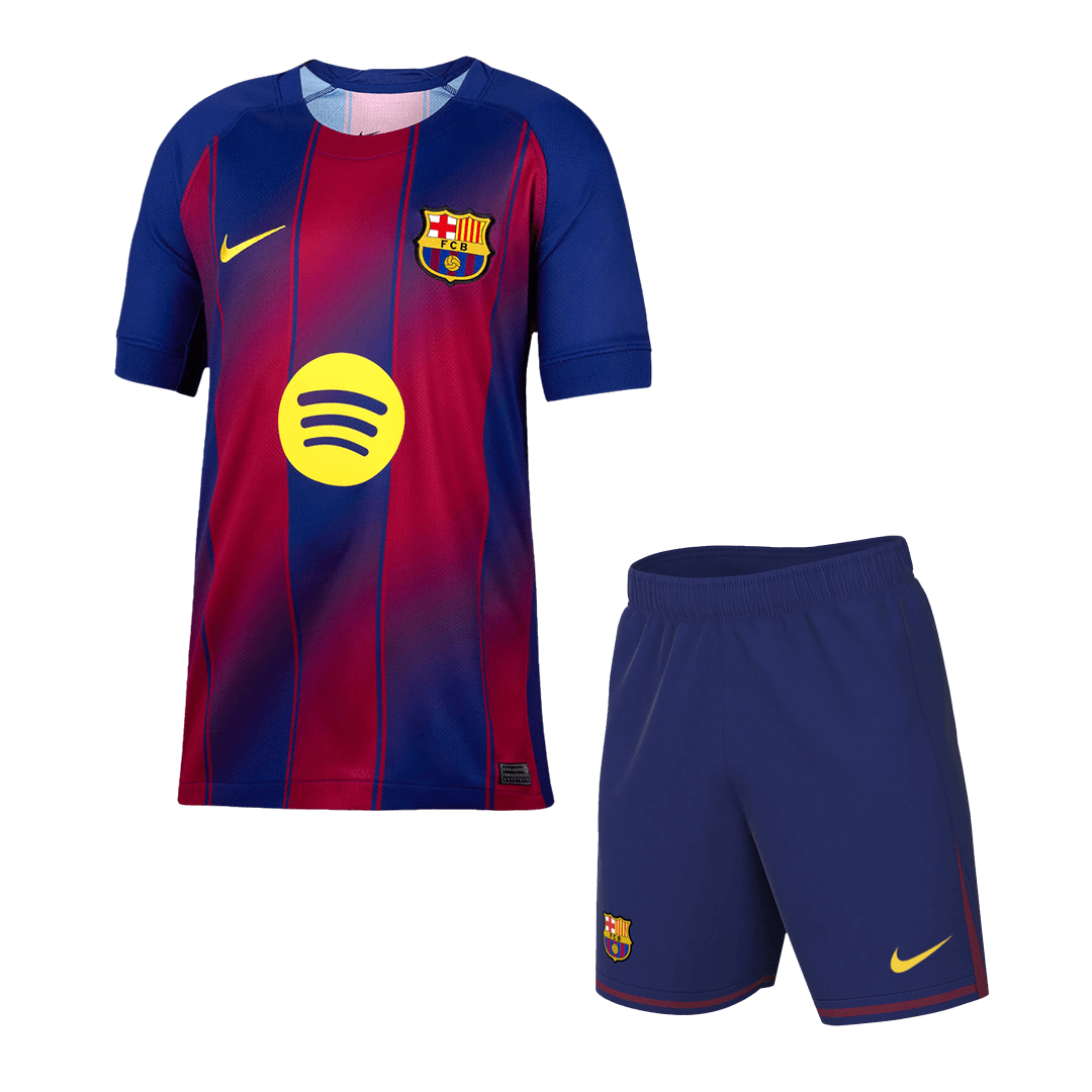 Conjunto Barcelona 2025/26 Primera Equipación Local Hombre (Camiseta + Pantalón Corto)
