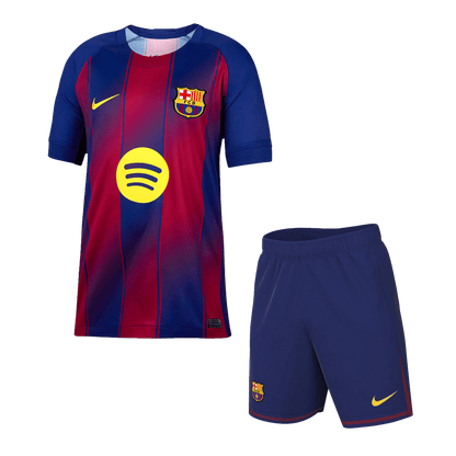 Conjunto Barcelona 2025/26 Primera Equipación Local Hombre (Camiseta + Pantalón Corto)