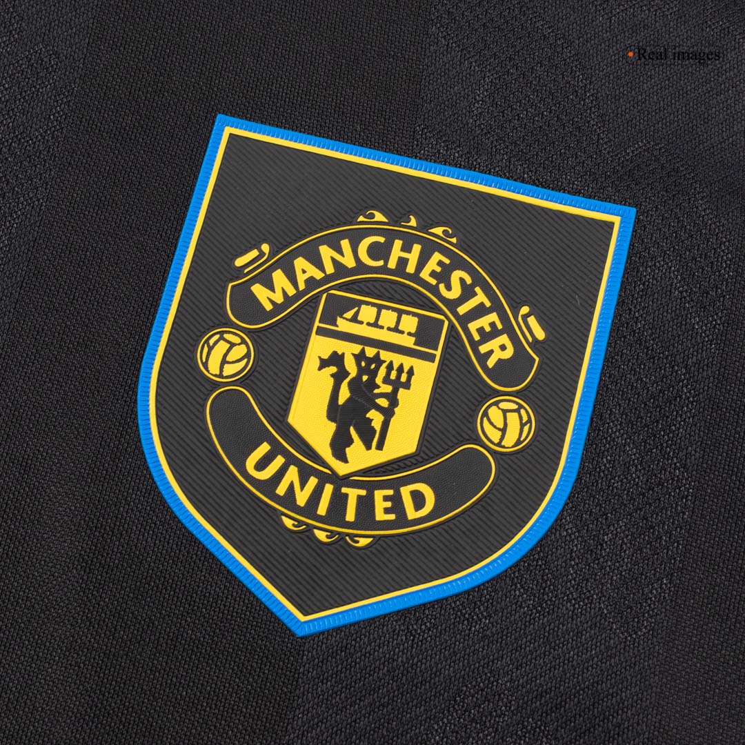 Camiseta Mount #7 Manchester United 2025/26 Tercera Equipación - Versión Hincha - Vista 7