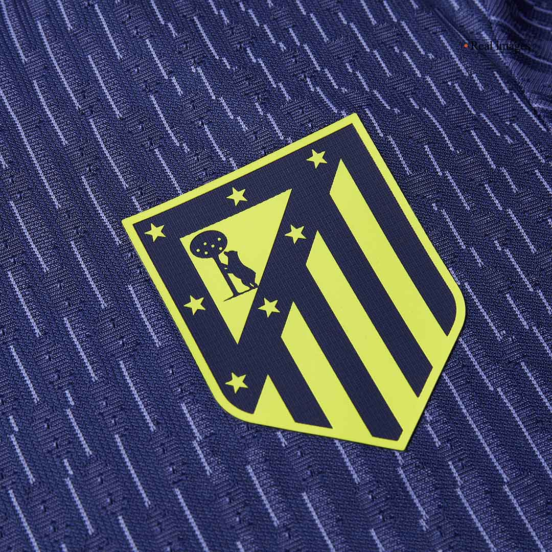 Camiseta Auténtica Sørloth #9 Atletico Madrid 2025/26 Segunda Equipación - Versión Jugador - Vista 7