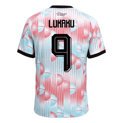Camiseta Lukaku #9 Bélgica 2026 Segunda Equipación Copa del Mundo - Versión Hincha - Vista 8