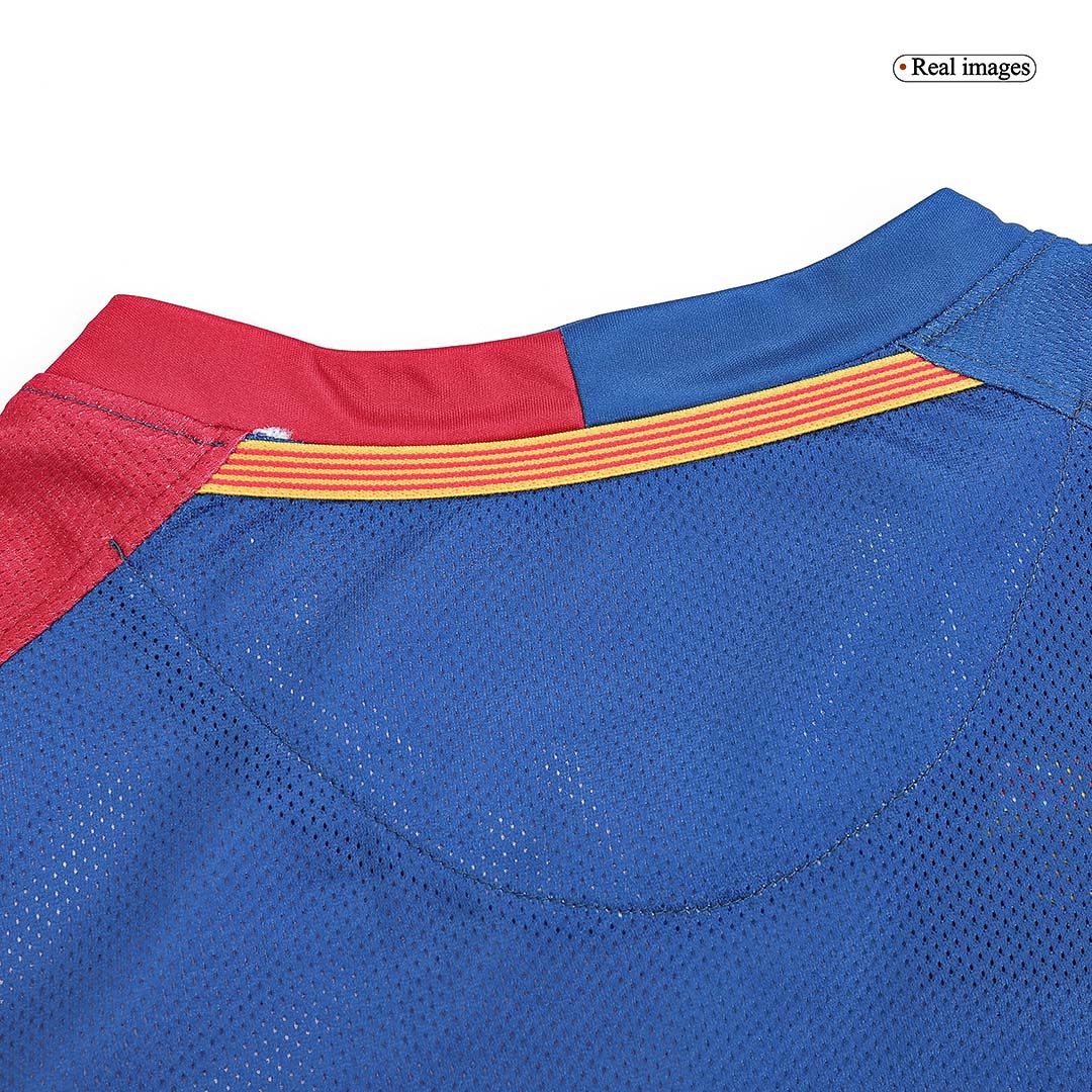 UCL Camiseta Retro 2008/09 Barcelona Primera Equipación Manga Larga - Vista 9