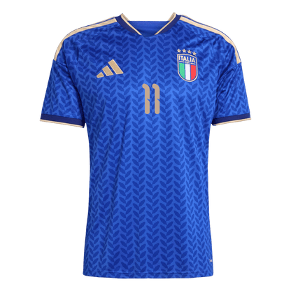 Camiseta Raspadori #11 Italia 2026 Primera Equipación Copa del Mundo - Versión Hincha - Vista 8