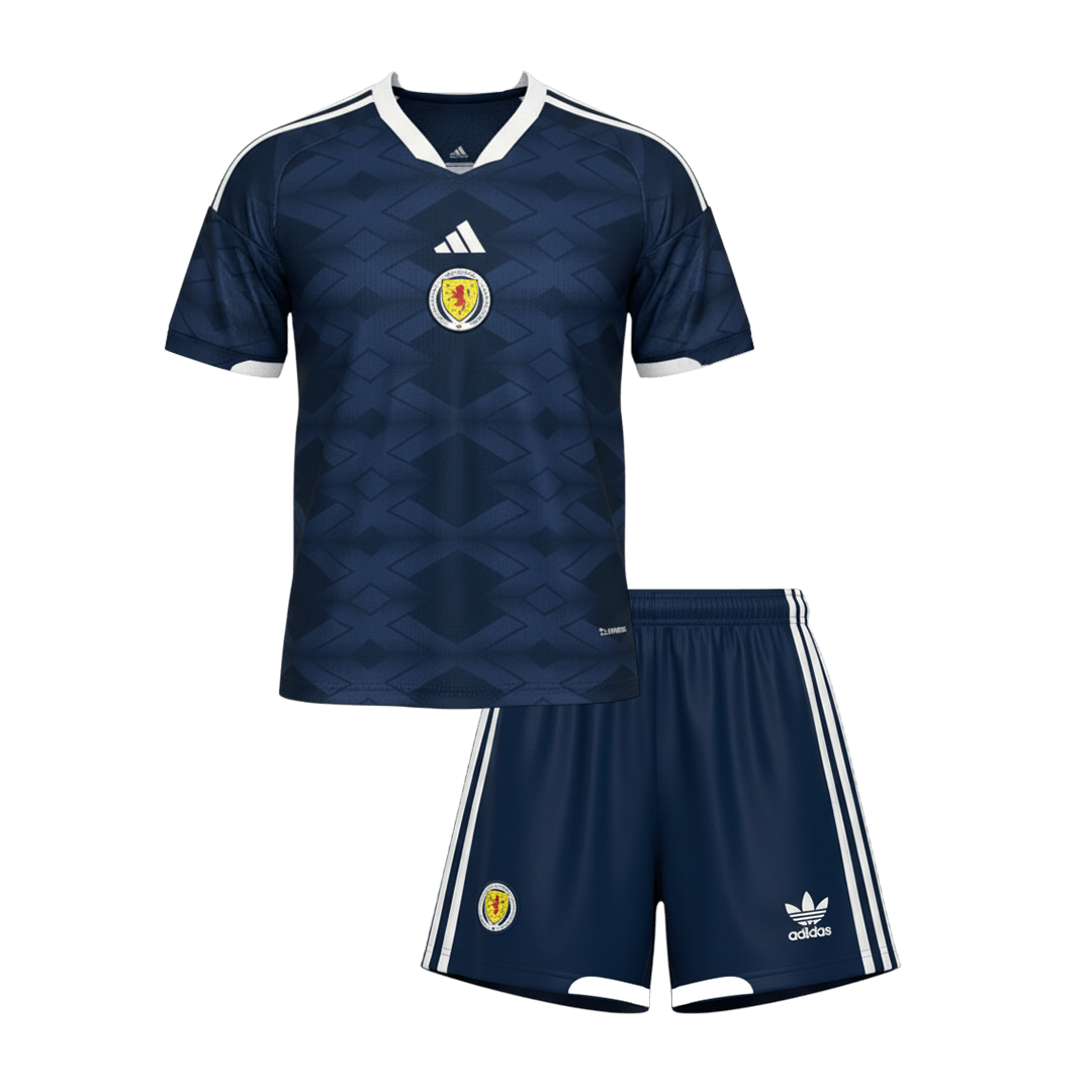 Conjunto Infantil Escocia 2026 Primera Equipación Copa del Mundo