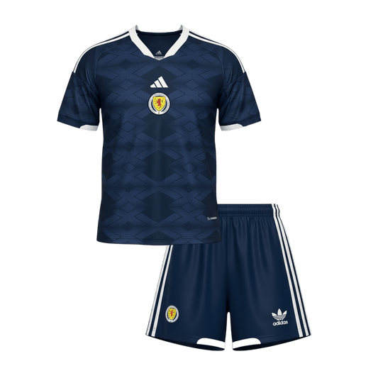 Conjunto Infantil Escocia 2026 Primera Equipación Copa del Mundo