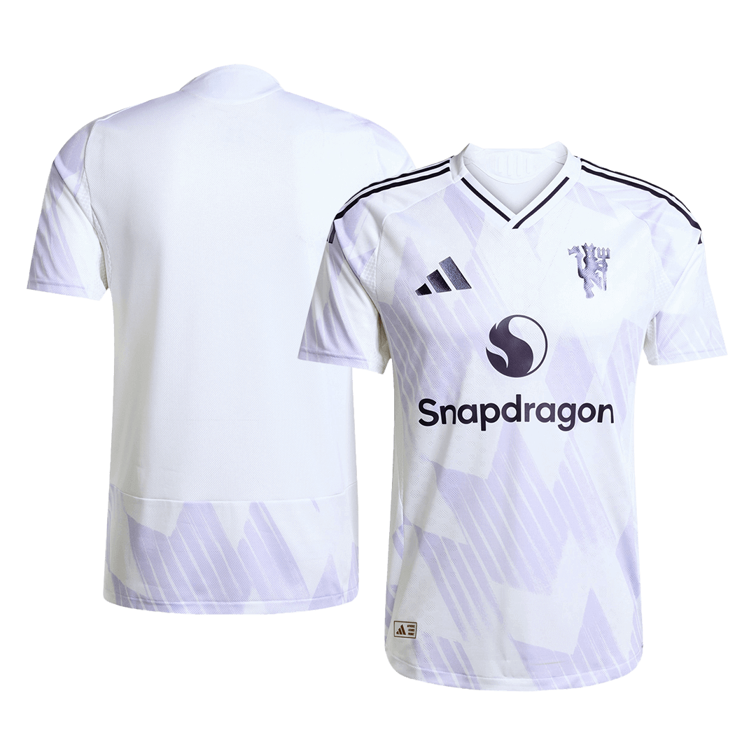 Camiseta Auténtica Manchester United 2025/26 Segunda Equipación - Versión Jugador