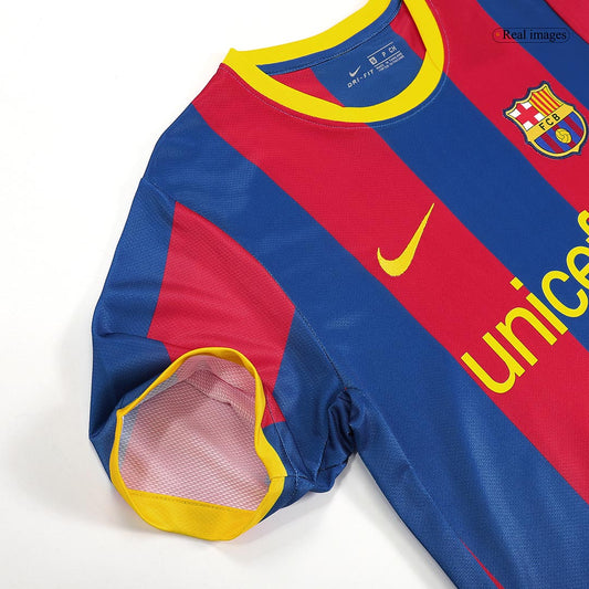 Camiseta Retro 2010/11 Messi #10 Barcelona Primera Equipación