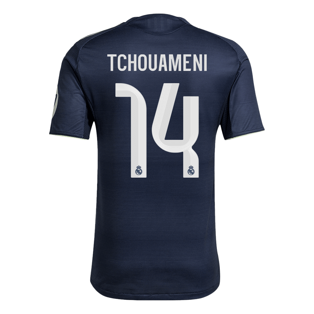 Camiseta Auténtica Tchouameni #14 Real Madrid 2025/26 Segunda Equipación - Versión Jugador - imagen 11