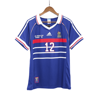 Camiseta Retro 1998 Henry #12 Francia Primera Equipación Copa del Mundo - Vista 7