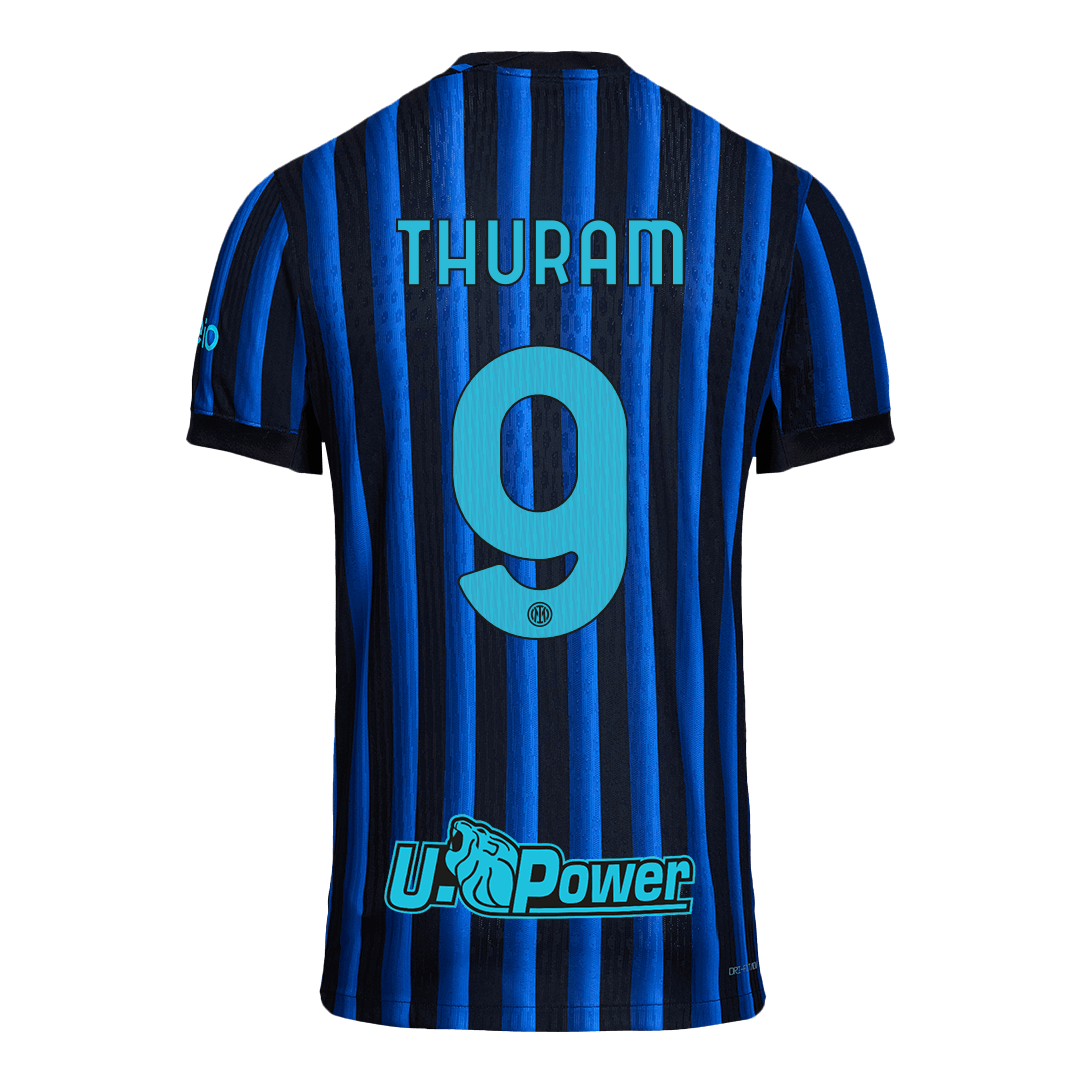 Camiseta Auténtica Thuram #9 Inter Milan 2025/26 Primera Equipación - Versión Jugador - imagen 13