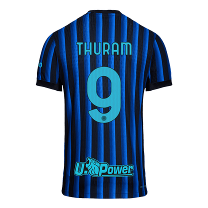 Camiseta Auténtica Thuram #9 Inter Milan 2025/26 Primera Equipación - Versión Jugador - imagen 13