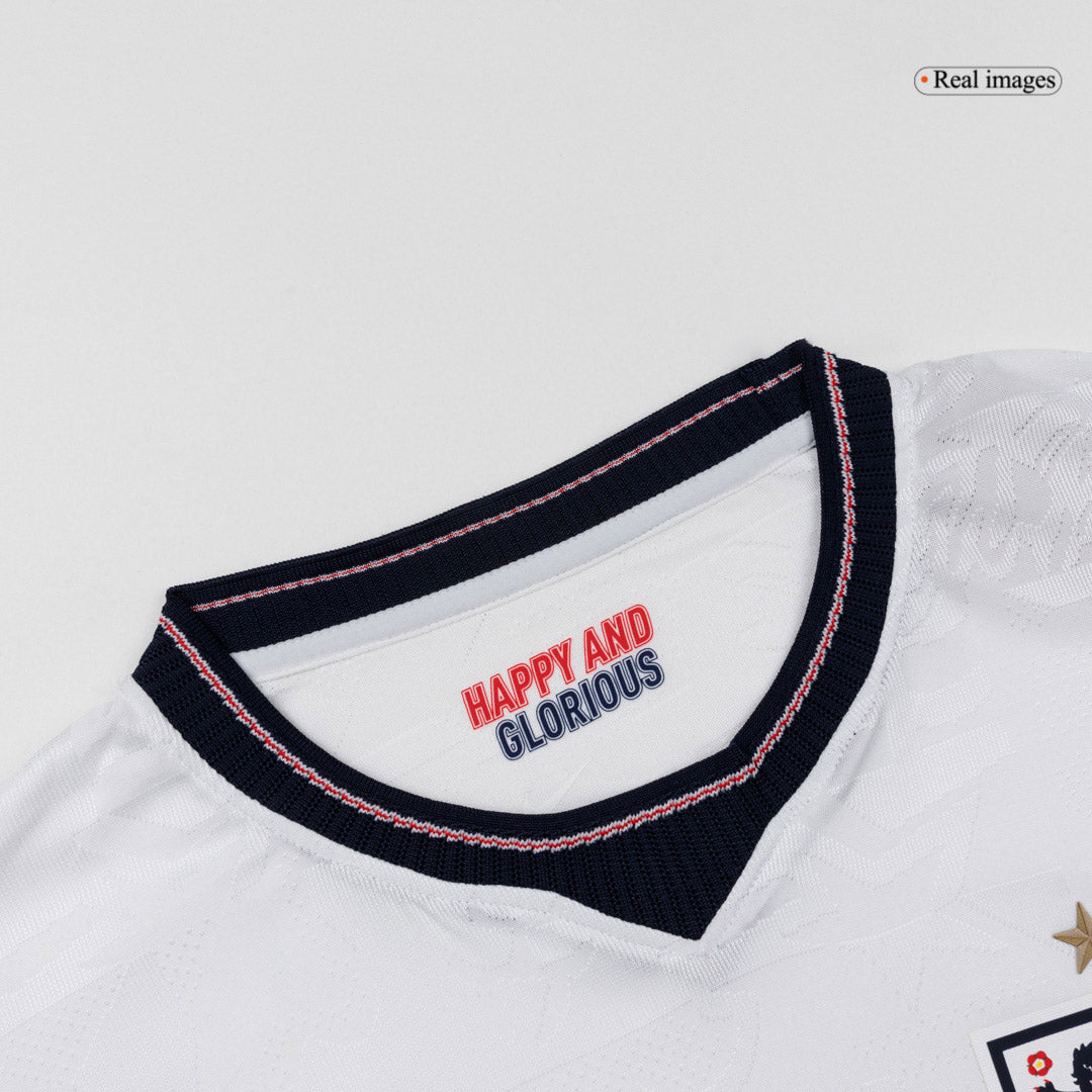 Camiseta Auténtica Kane #9 Inglaterra 2026 Primera Equipación Copa del Mundo - Versión Jugador - Vista 6