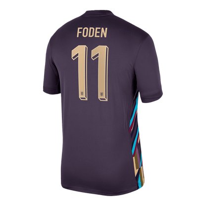 Camiseta Foden #11 Inglaterra Euro 2024 Segunda Equipación Visitante Hombre - Versión Hincha - Vista 2