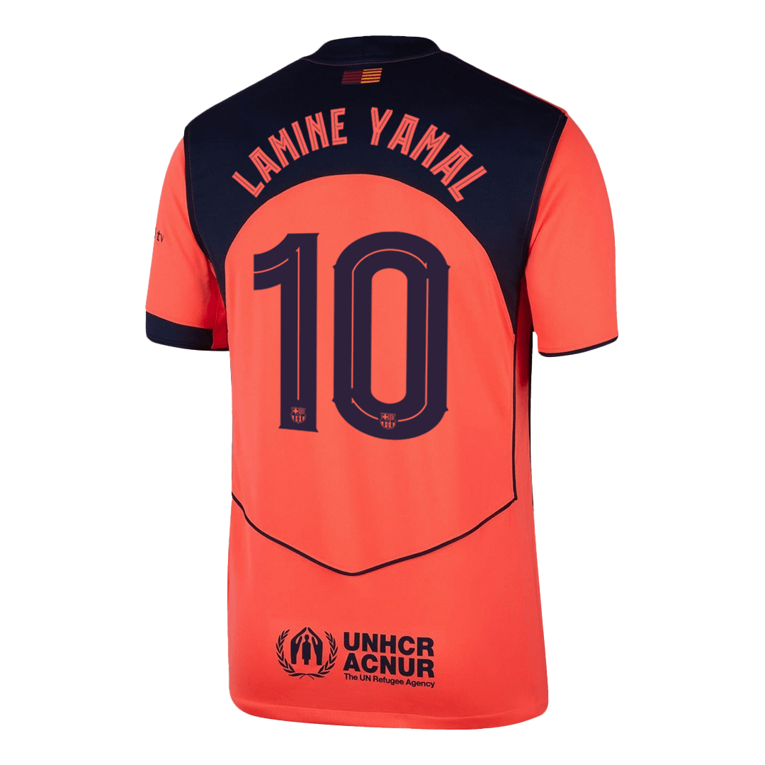 UCL Camiseta Lamine Yamal #10 Barcelona 2025/26 Tercera Equipación - Versión Hincha - imagen 11