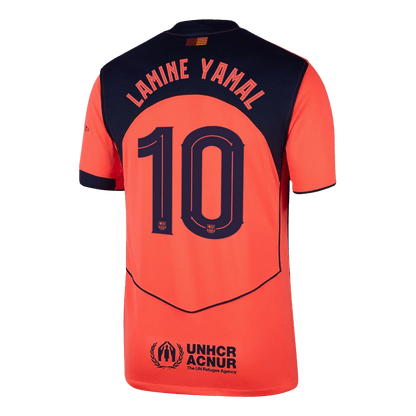 UCL Camiseta Lamine Yamal #10 Barcelona 2025/26 Tercera Equipación - Versión Hincha - imagen 11