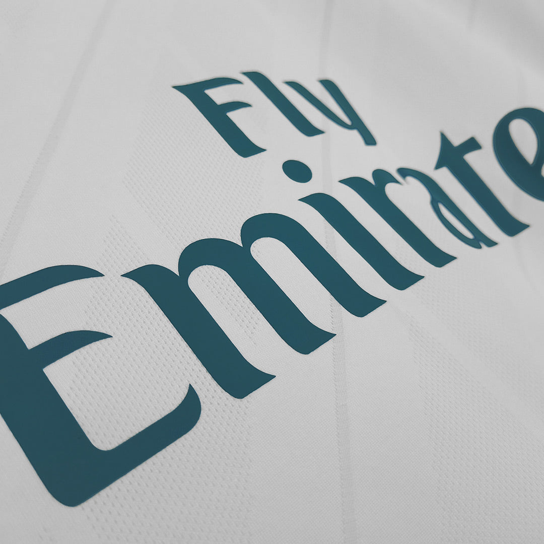 Camiseta Retro 2017/18 Sergio Ramos #4 Real Madrid Primera Equipación Manga Larga - Vista 6