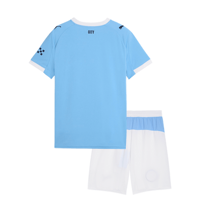 Miniconjunto Manchester City 2025/26 Local Niño (Camiseta + Pantalón Corto) - imagen 17
