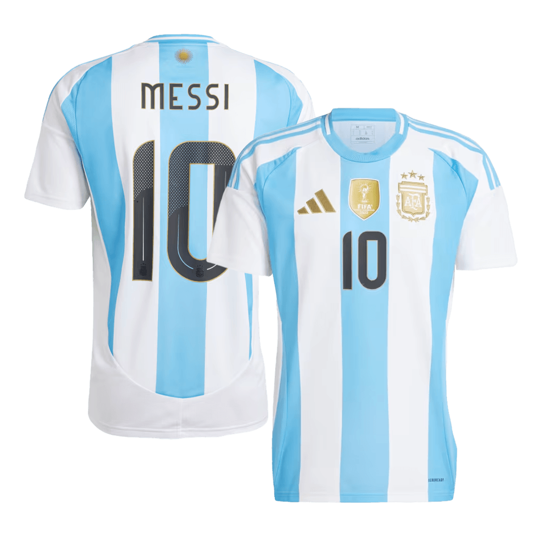 Camiseta Messi #10 Argentina 2024 Primera Equipación Hombre - Versión Hincha