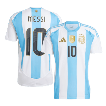 Camiseta Messi #10 Argentina 2024 Primera Equipación Hombre - Versión Hincha