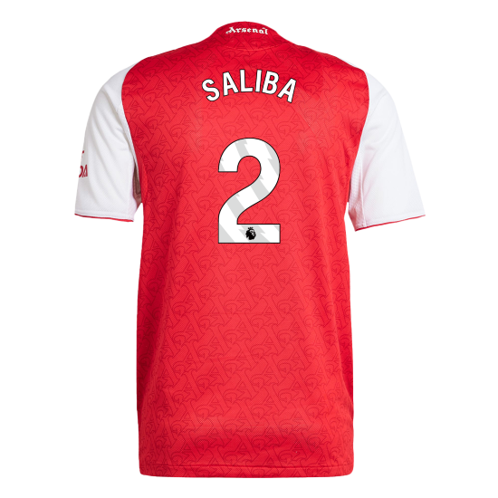 Camiseta Auténtica Saliba #2 Arsenal 2025/26 Primera Equipación - Versión Jugador - imagen 12