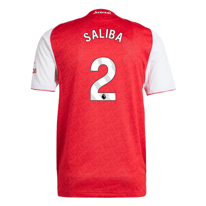 Camiseta Auténtica Saliba #2 Arsenal 2025/26 Primera Equipación - Versión Jugador - imagen 12