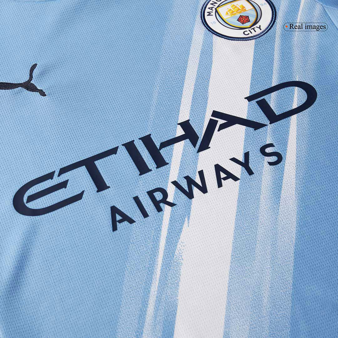 Conjunto Manchester City 2025/26 Primera Equipación Hombre Calidad Premium - Vista 6