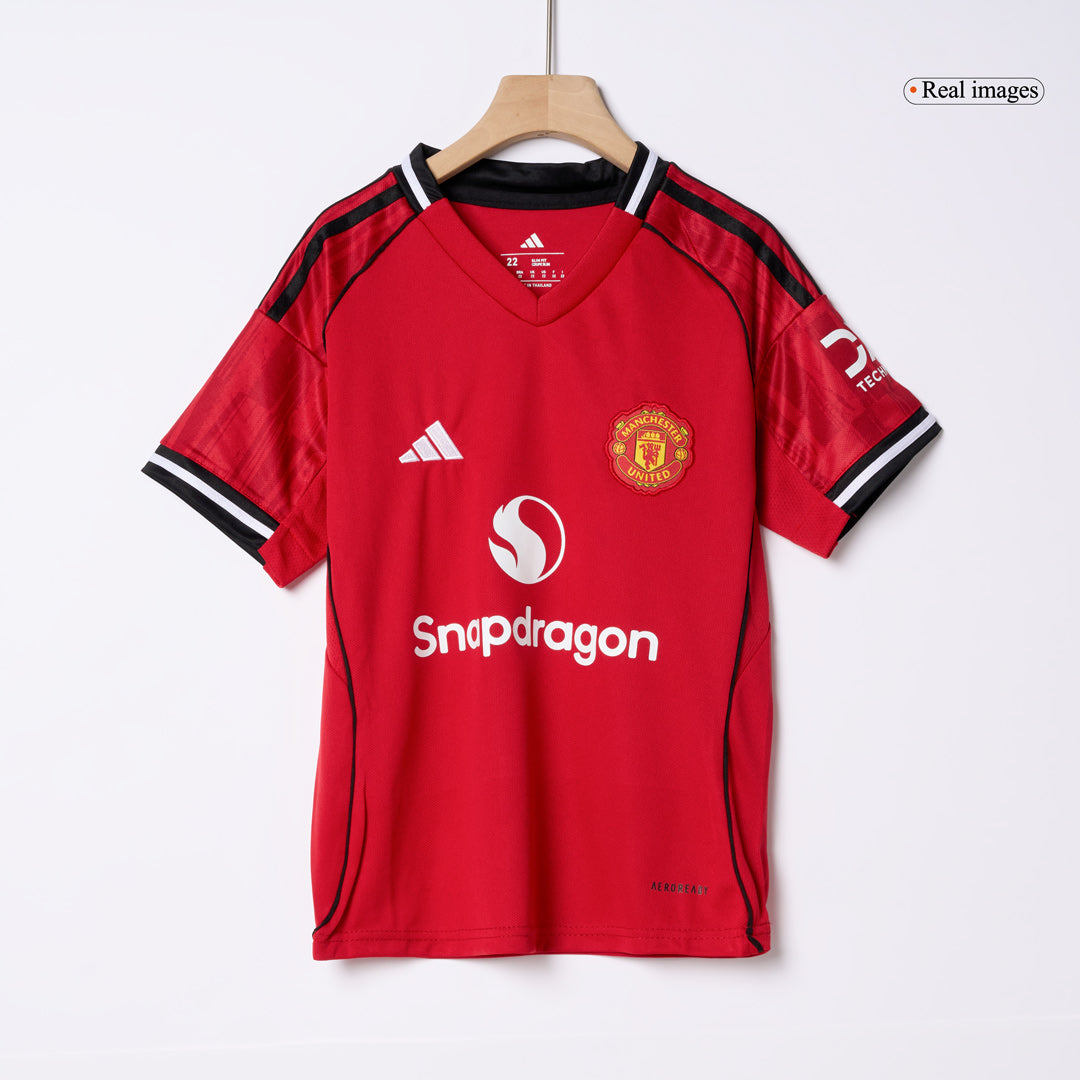 Conjunto Infantil Completo Manchester United 2025/26 Primera Equipación - imagen 14