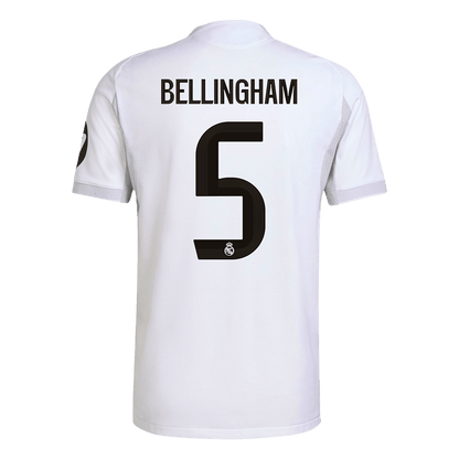 Camiseta Bellingham #5 Real Madrid 2025/26 Primera Equipación Hombre - Versión Jugador