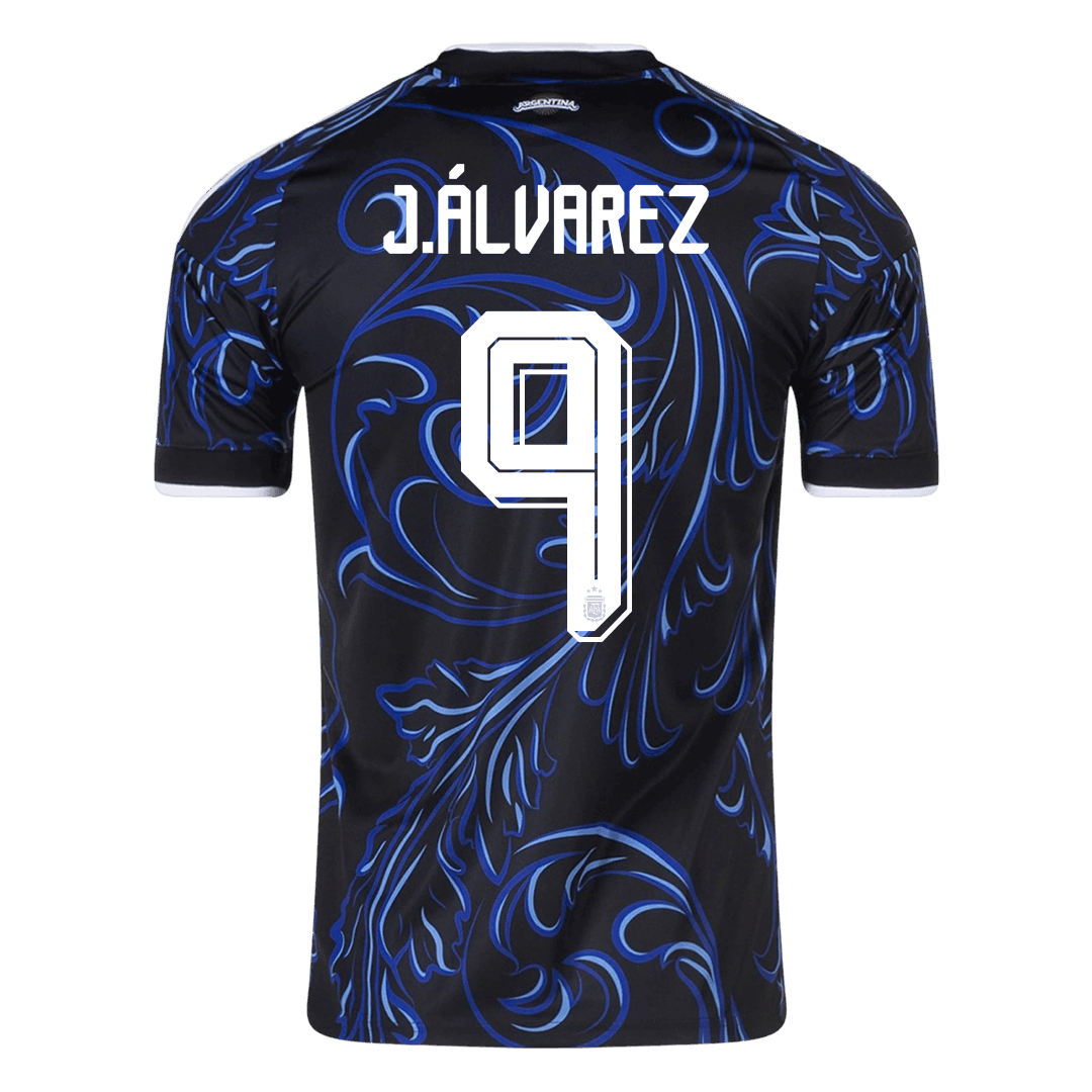 Camiseta J. Álvarez #9 Argentina 2026 Segunda Equipación Copa del Mundo - Versión Hincha - Vista 8