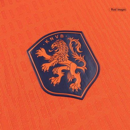 Camiseta Auténtica Virgil #4 Países Bajos 2026 Primera Equipación Copa del Mundo - Versión Jugador - Vista 6