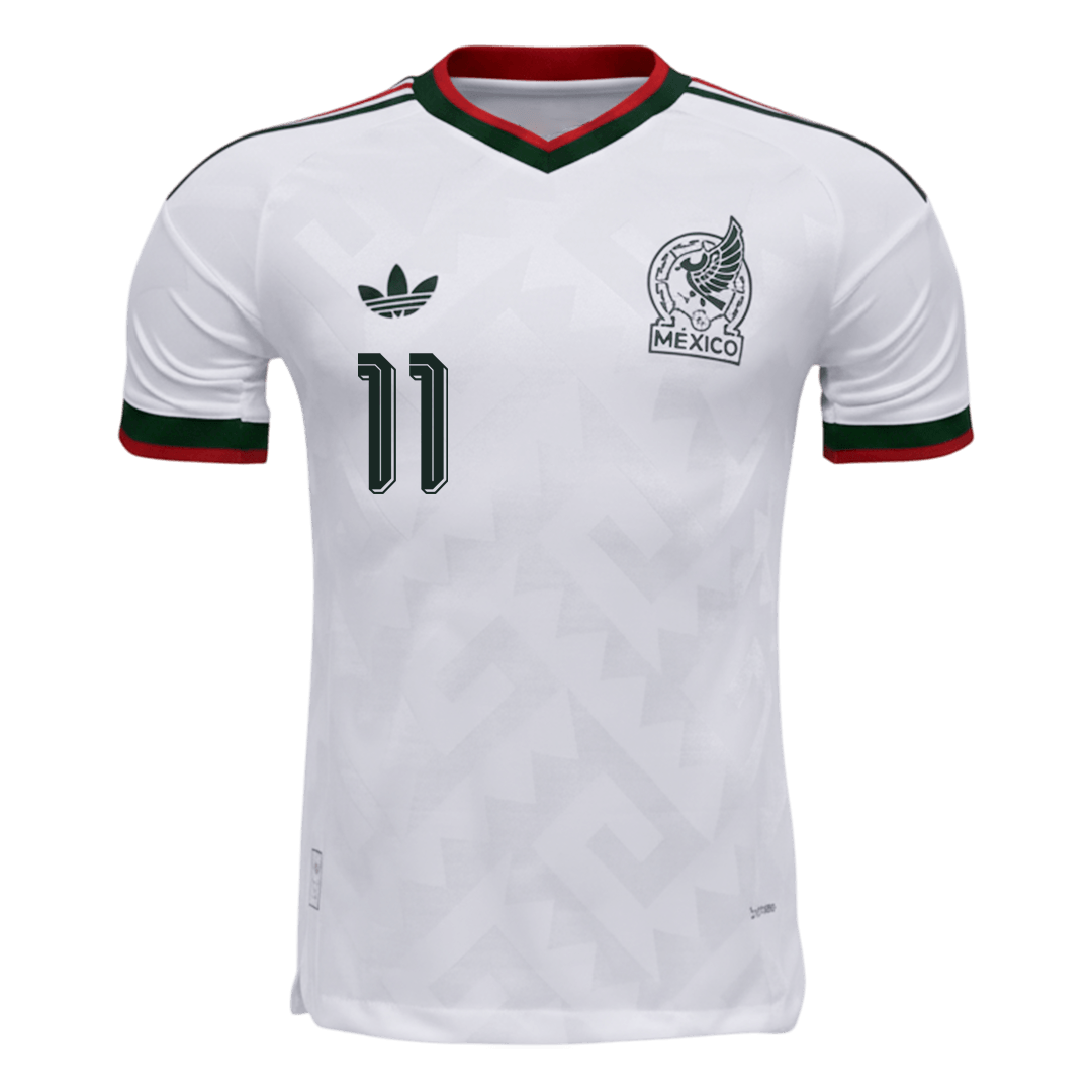 Camiseta Auténtica S. Giménez #11 México 2026 Segunda Equipación Copa del Mundo - Versión Jugador - Vista 8